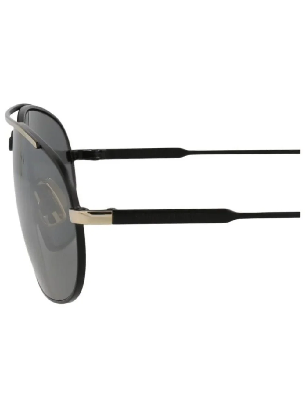 New Saint Laurent Mens Round/Oval Black Black Silver Fashion Designer Sunglasses